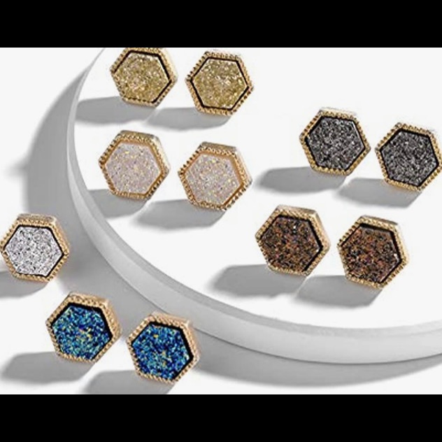 Druzy Studs